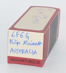 6F6G Philips Miniwatt Australia Valve / Tube thumbnail 2
