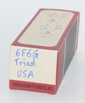 6F6G Triad USA Valve / Tube thumbnail 3