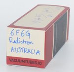 6F6G Radiotron Australia Valve / Tube thumbnail 2