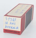 5Y3GT Super Radiotron AWV Australia Valve / Tube thumbnail 3