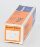 EF80 / 6BX6 Siemens Germany NOS Valve / Tube thumbnail 1