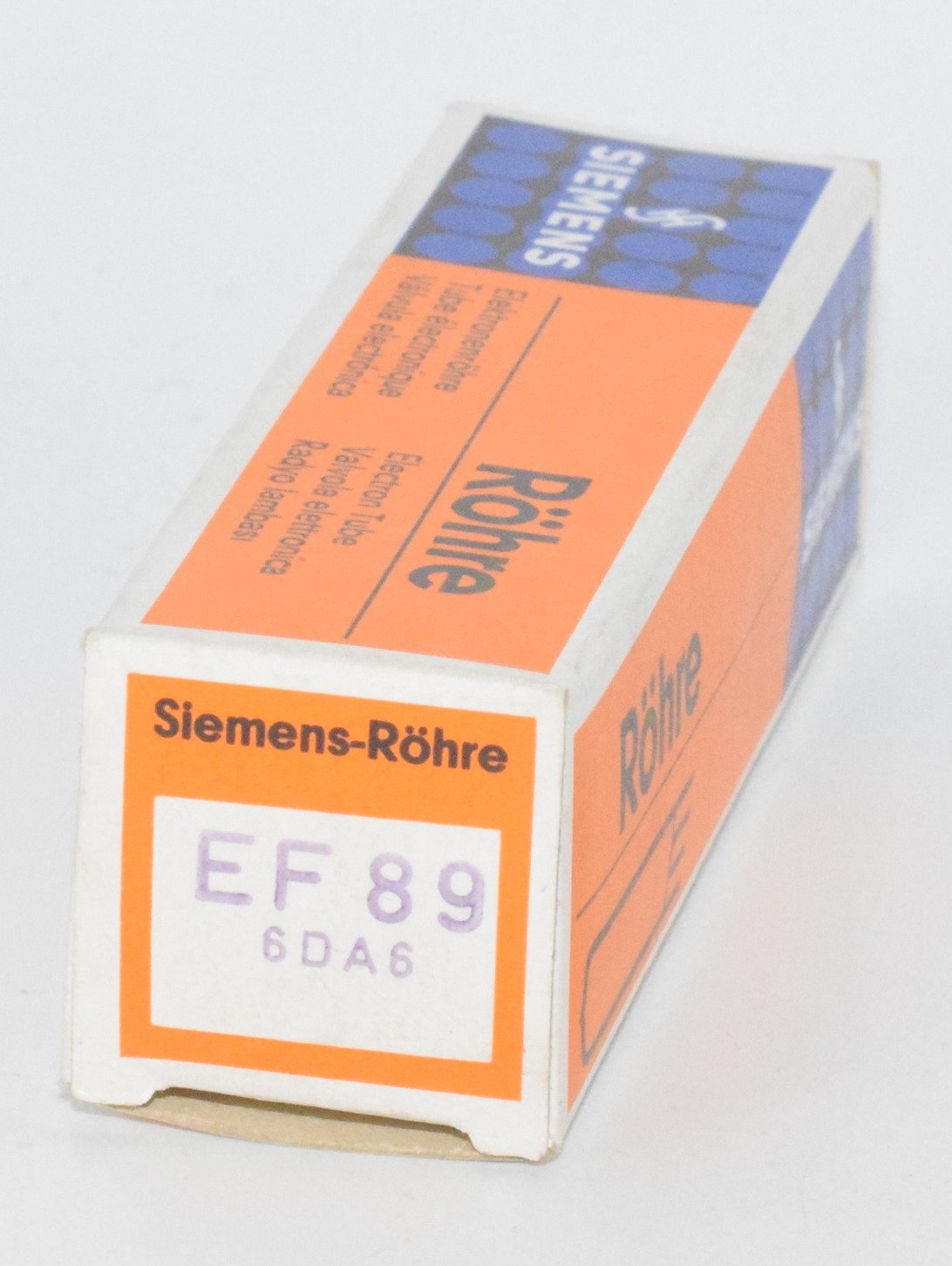 EF89 / 6DA6 Siemens Germany NOS Valve / Tube