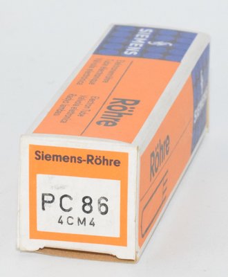 PC86 / 4CM4 Siemens Germany Valve / Tube