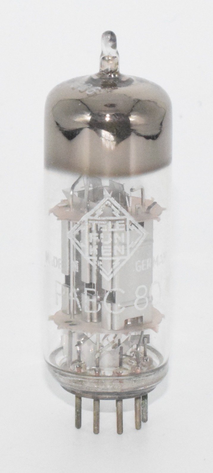 PABC80 / 9AK8 ◆ Telefunken ◆ / Siemens Germany NOS Valve / Tube