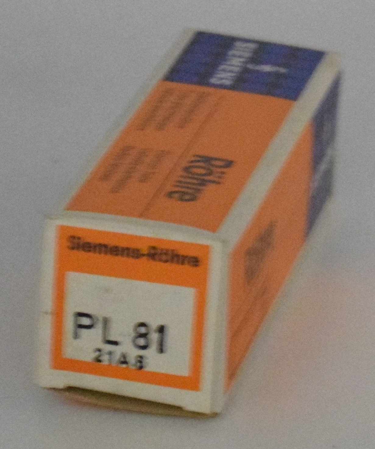 PL81 / 21A6 Siemens Germany Valve / Tube