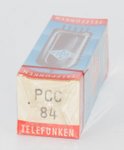 PCC84 / 7AN7 ◆ Telefunken ◆ Germany NOS Valve / Tube *Sealed* NIB thumbnail 1