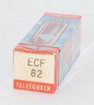 ECF82 / 6U8A ◆ Telefunken ◆ Germany NOS Valve / Tube thumbnail 1