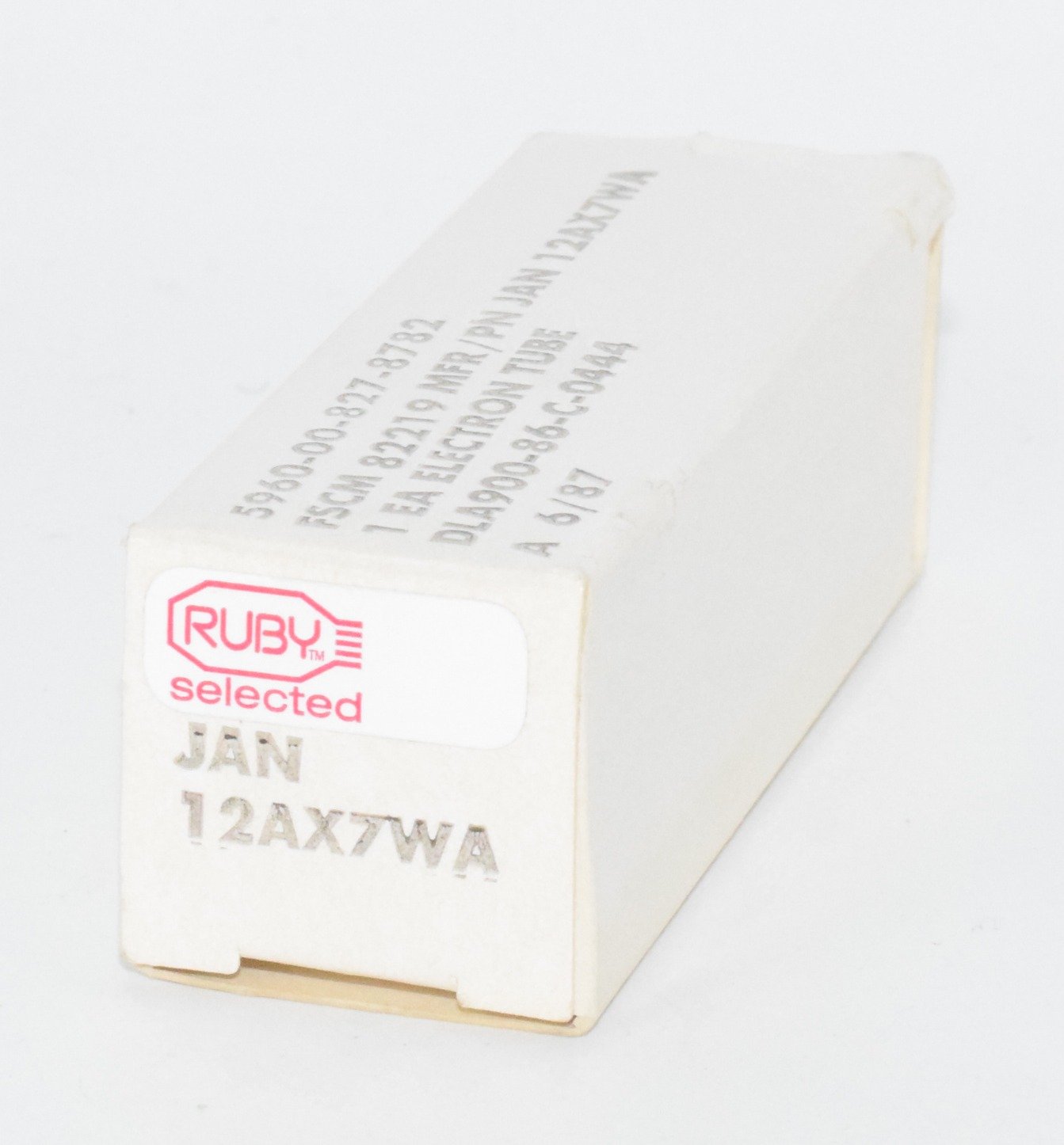 JAN 12AX7WA / ECC83 Philips ECG AWE USA Military NOS Valve / Tube 1987