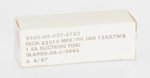 JAN 12AX7WA / ECC83 Philips ECG AWE USA Military NOS Valve / Tube 1987 thumbnail 4