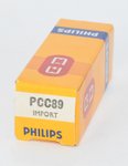 PCC89 / 7FC7 Philips Import Blackburn 1960 Valve / Tube thumbnail 1