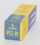 PCL81 Siemens Germany NOS Valve / Tube thumbnail 1