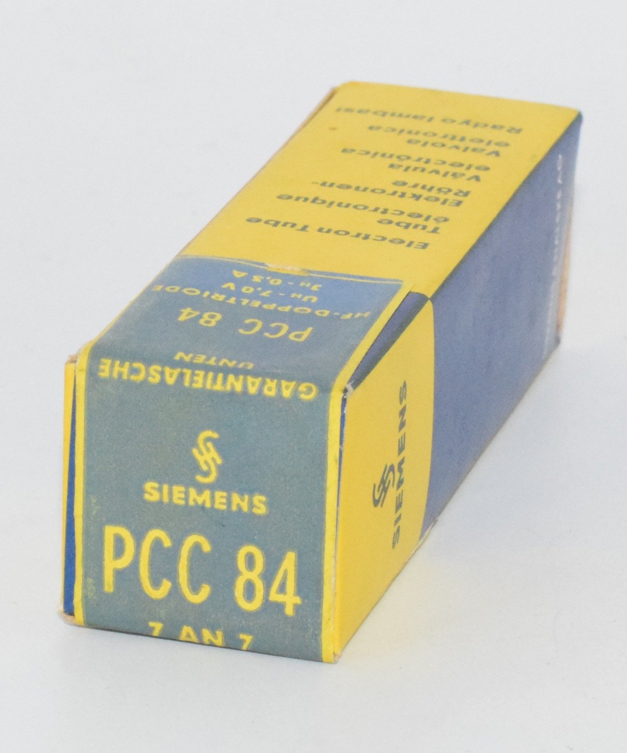 PCC84 / 7AN7 Siemens Germany NOS Valve / Tube