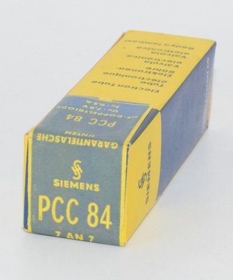PCC84 / 7AN7 Siemens Germany NOS Valve / Tube
