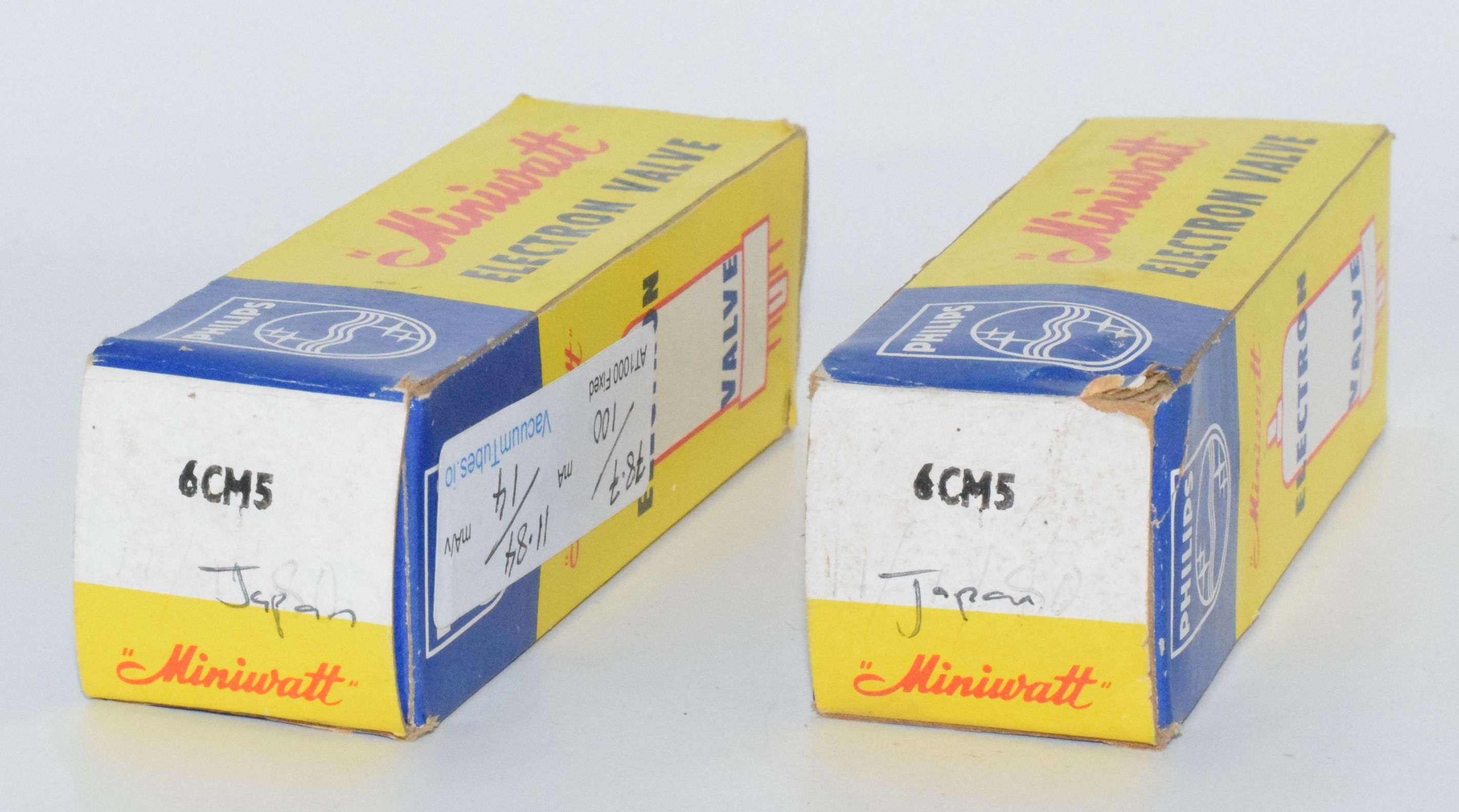 6CM5 / EL36 Philips Japan *MATCHED PAIR* Valve / Tube