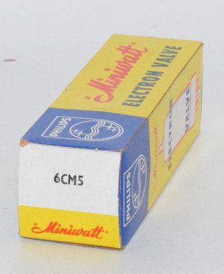 6CM5 / EL36 Miniwatt Australia *original box* Valve / Tube