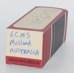 6CM5 / EL36 Mullard Australia Valve / Tube thumbnail 2