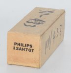 12AH7GT Philips USA Valve / Tube thumbnail 4