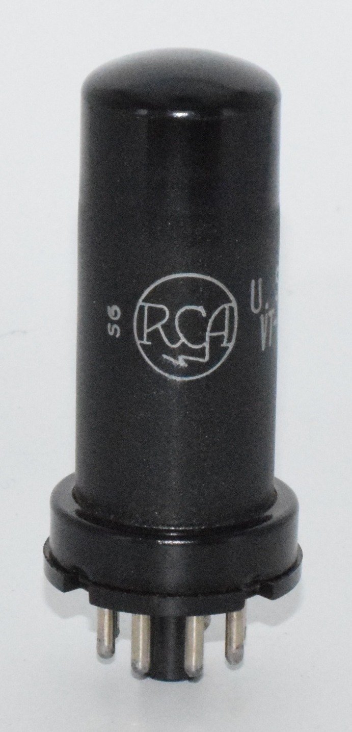 12A6 RCA USA *metal* Valve / Tube