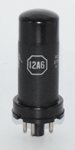 12A6 RCA USA *metal* Valve / Tube thumbnail 2