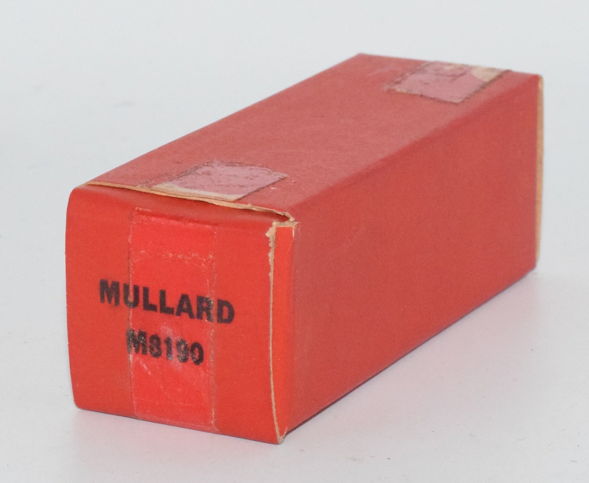 M8190 / CV4066 Subminiature Mullard England NOS *Red Box* Valve / Tube