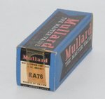 EA76 / CV469 Mullard England *Blue Box* Valve / Tube thumbnail 1