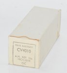 M8100 / CV4010 Mullard KB / DC Whyteleafe Great Britain Valve / Tube thumbnail 1