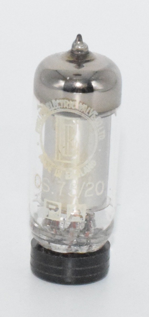 QS75/20 EEVC Chelmsford England Valve / Tube