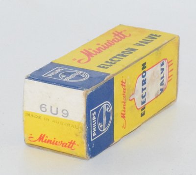 6U9 Miniwatt Australia Valve / Tube
