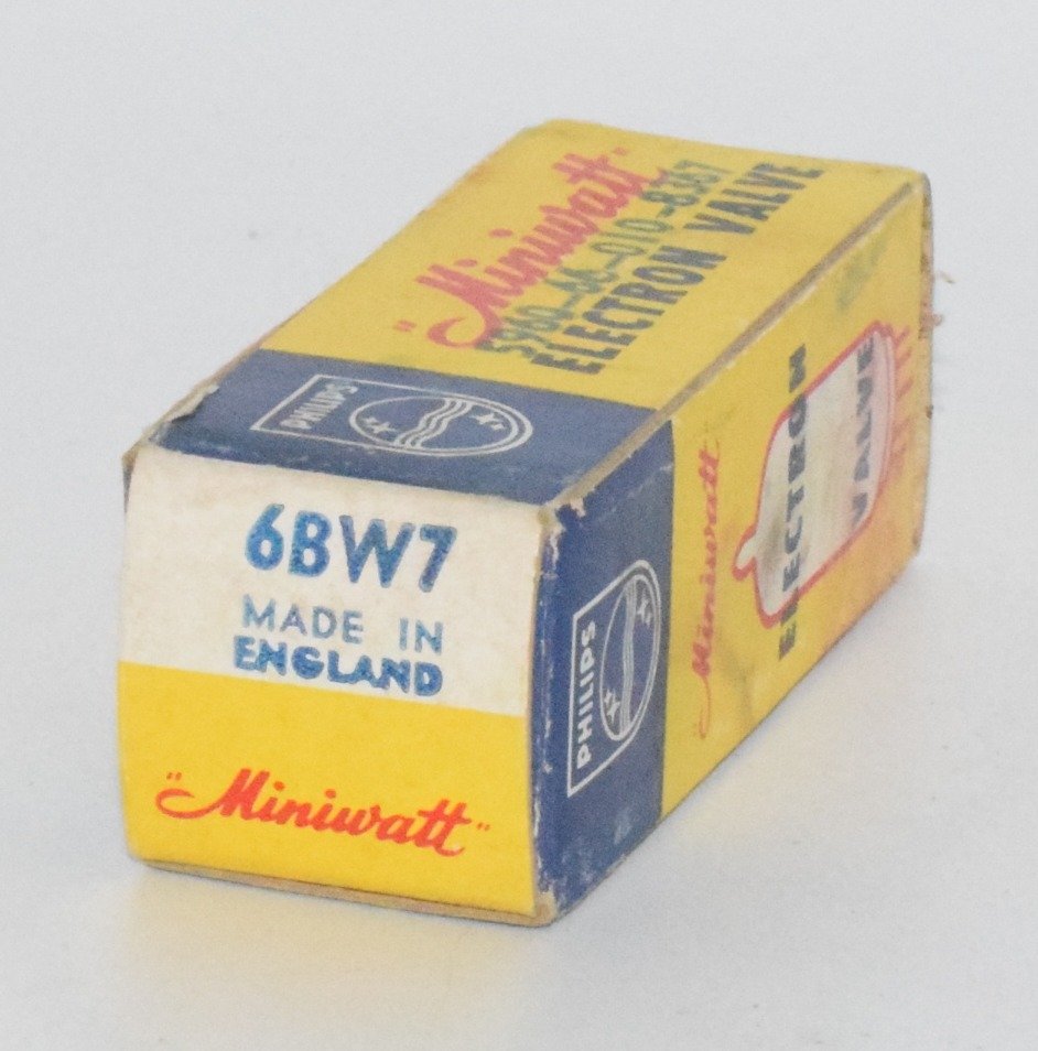 6BW7 Miniwatt England NOS Valve / Tube