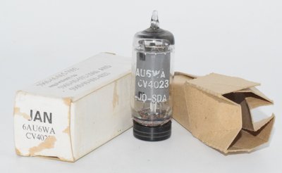 6AU6WA / CV4023 Amalgamated Wireless Australia NOS Valve / Tube