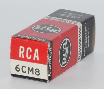 6CM8 Sylvania USA in RCA box Valve / Tube