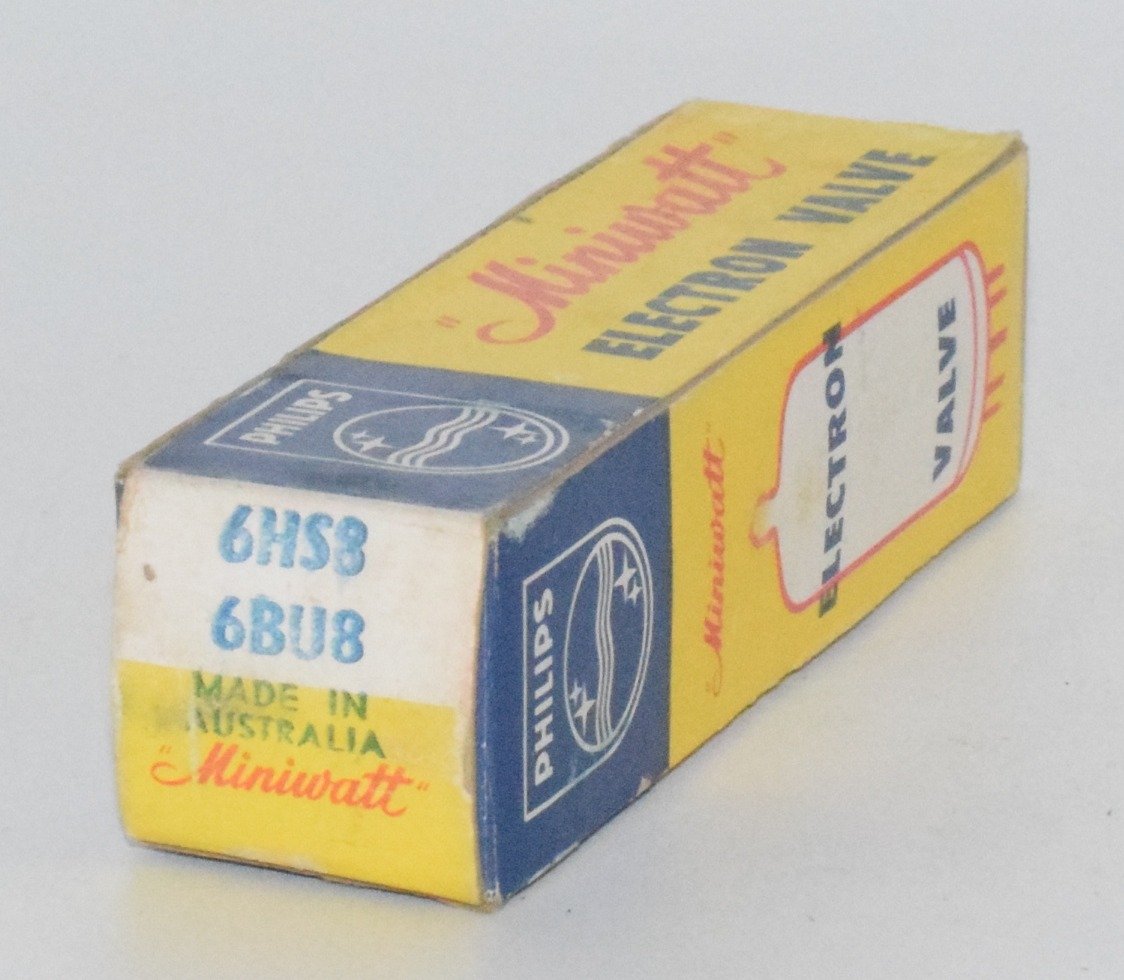 6HS8 / 6BU8 Miniwatt Australia NOS Valve / Tube