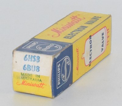 6HS8 / 6BU8 Miniwatt Australia NOS Valve / Tube