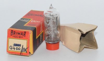 G400 / 1K STC (original Brimar box) England NOS Voltage Stabiliser Valve / Tube