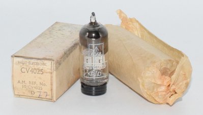 CV4025 / 6058 Mullard Special Quality England NOS Double Diode Valve / Tube
