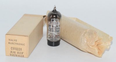 CV4031 / 6J6 / ECC91 Special Quality Mullard England NOS 1957 Twin Triode Valve / Tube