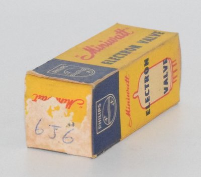 6J6 / ECC91 Miniwatt (Mullard) Great Britain 1964 NOS Valve / Tube