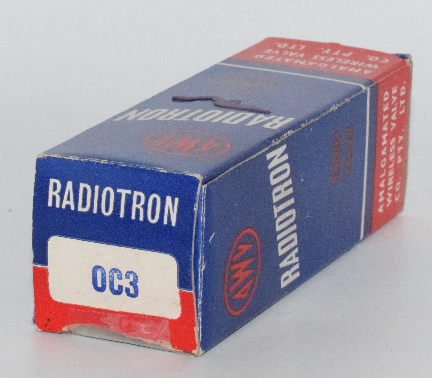 OC3 Radiotron AWV Australia NOS Valve / Tube