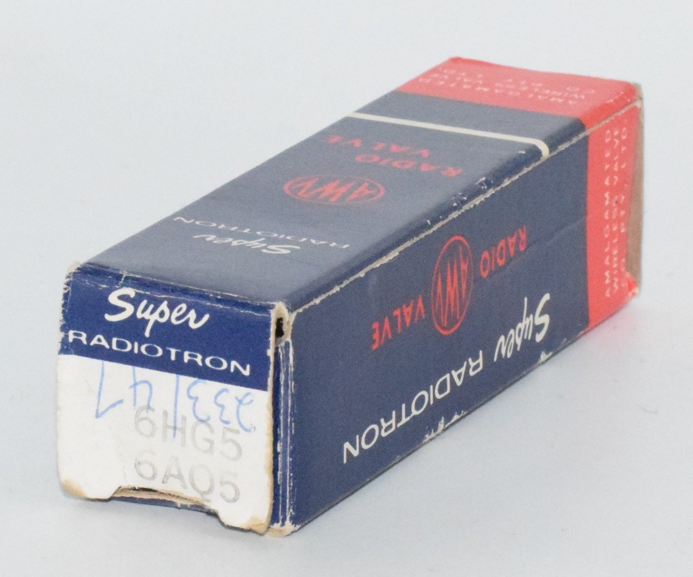 6HG5 / 6AQ5 Super Radiotron AWV Australia NOS Valve / Tube
