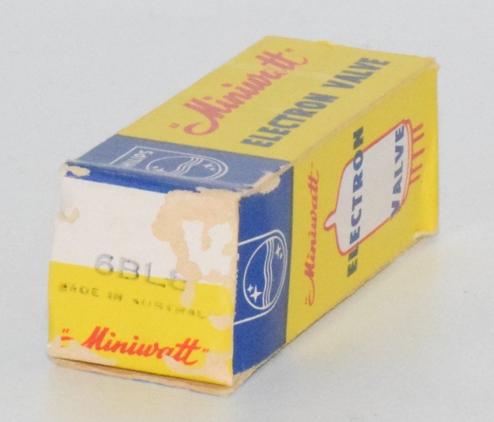6BL8 Philips Miniwatt Australia NOS Valve / Tube