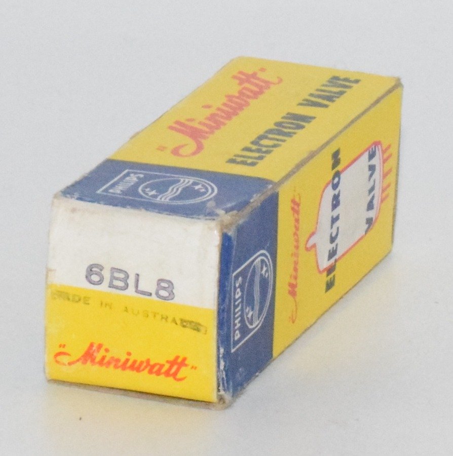 6BL8 Philips Miniwatt Australia NOS Valve / Tube