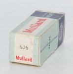 6J6 Mullard England Mitcham 1954 NOS Valve / Tube thumbnail 1