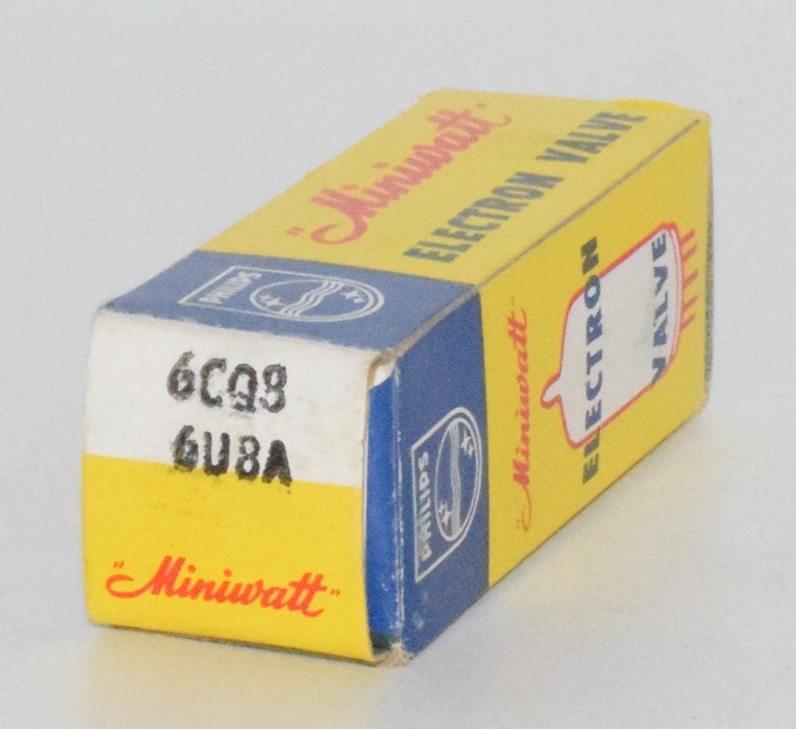 6CQ8 / 6U8A Philips NOS Valve / Tube