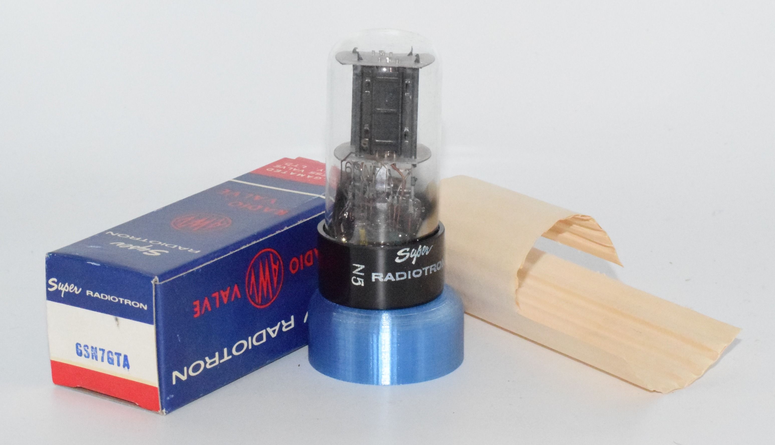 6SN7GTA Super Radiotron AWV Australia NOS Valve / Tube