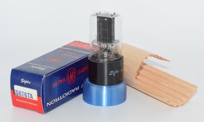 6SN7GTA Super Radiotron AWV Australia NOS Valve / Tube