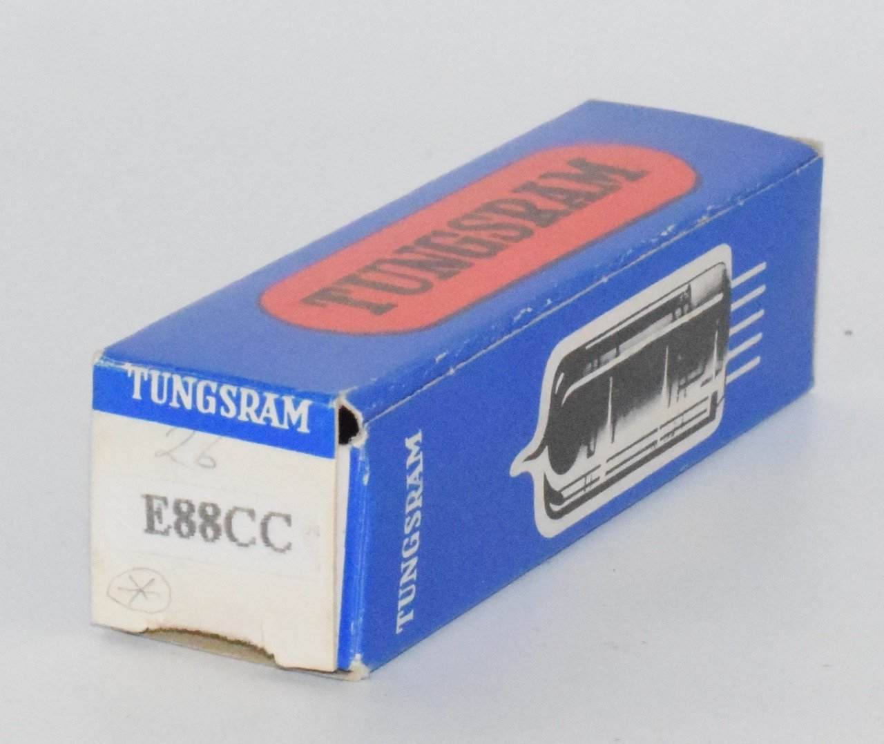 E88CC / 6922 Tungsram Hungary NOS Valve / Tube