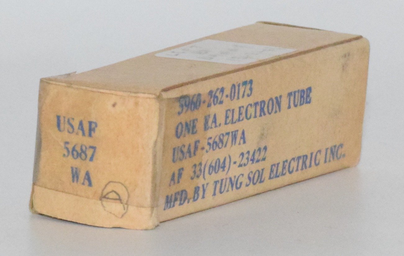 5687WA Tung-Sol USA 1960 NOS Valve / Tube