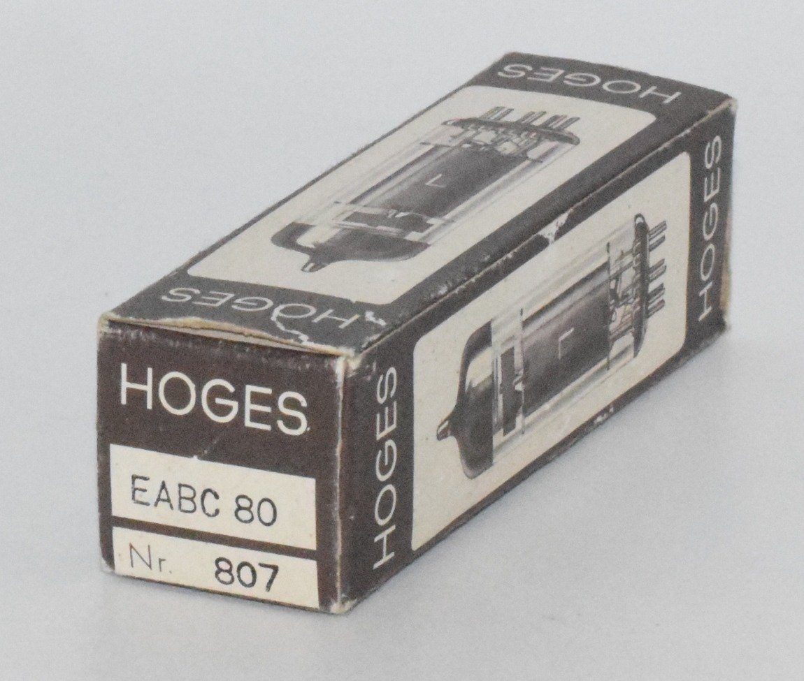 EABC80 Hoges Germany NOS Valve / Tube