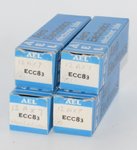ECC83 / 12AX7 Aero Electronics *MATCHED QUAD* NOS Valve / Tube thumbnail 3