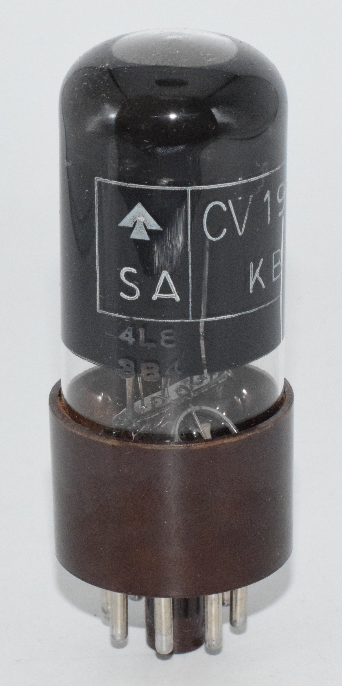6SN7GTY / CV1988 Brimar STC England NOS *BLACK BEAUTY* Valve / Tube